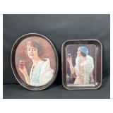 2 Coca Cola Trays