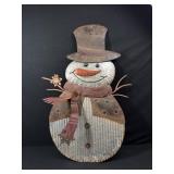 Metal Snowman Decor