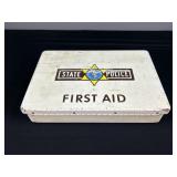 Vintage State Police First Aid Kit