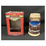 Budweiser 2003 Clydesdale Holiday Stein