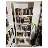 Pressboard Bookcase With Books, 10 ' x 25 ' x 72