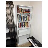 Pressboard Bookcase With Books
