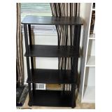 Black Pressboard Shelf