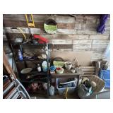 Contents of Garage Wall