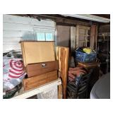 Scrap Wood , Furniture Pieces. Garage Wall