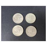 4 Susan B. Anthony Dollar Coins
