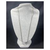 Sterling Silver Figaro Chain Necklace