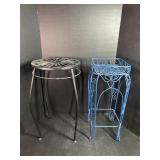 2 Metal Plant Stands