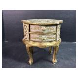 Small Vintage Jewelry Cabinet