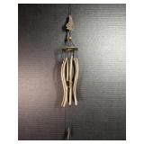 Vintage Brass style pirate Ship Wind Chime