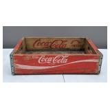 Wooden Coca Cola Soda Crate