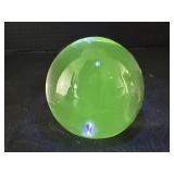 Uranium Glass Paperweight
