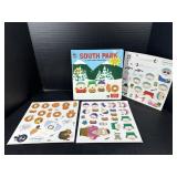 1998 Sticky Forms South Park Sticker book