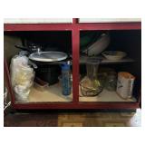 Underside Cabinet Contents