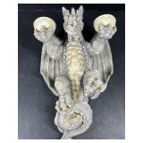 Toscano Dragon Wall Candle Sconce