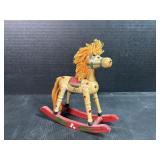 Wooden Rocking Horse Decoration