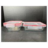 Pyrex locking Storage