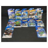 12 Hot wheels