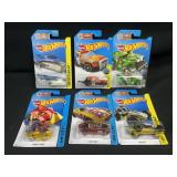 6 Hot wheels