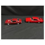 1969 Charger & 1970 Camaro SS Model Cars-1/24