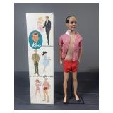 Vintage Mattel Ken Doll with Box & Swim Outfit