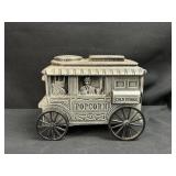 Metal Pop Corn Snack Cart Coin Bank