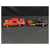 1957 Bel Air & 1969 Camaro Model Cars-1/24 Scale