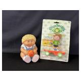 Cabbage Patch Doll Bank and Toy