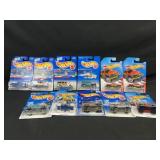 11 Hot wheels