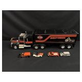 Harley-Davidson Semi & Trailer With