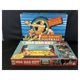 Electric Football and NBA Basketball Games