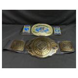 2 WWE Intercontinental Champion Belts