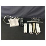 Wii Remotes, Remote Chargers, and Censor Bar