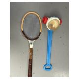 Fisher Price Roller Popper and Badminton Racket