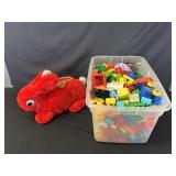 Lego Duplo Blocks and Bunny Carrier