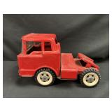 Vintage Red Structo Auto Transport Truck