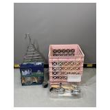Crate Of Household Items