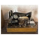 Universal Model 20 Sewing Machine & Case