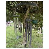 Wind Chimes under the tree