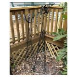 Metal Windmill Garden Trellises