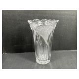 Lilly Flower Crystal Glass Vase