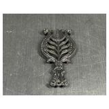 Rose Shaped Cast Iron Trivet