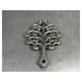 Tree Shaped Cast Iron Trivet