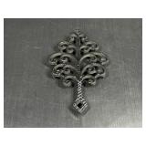 Tree Shaped Cast Iron Trivet