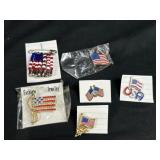 Patriotic Pins and Brooches