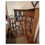 Shelves of VHS Tapes