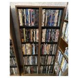 2 Shelves of DVDs