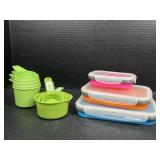 Collapsible food storage and more