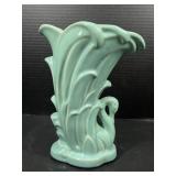 McCoy Swan Art Pottery Vase