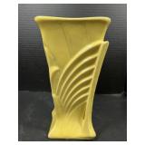 McCoy Yellow Art Pottery Vase